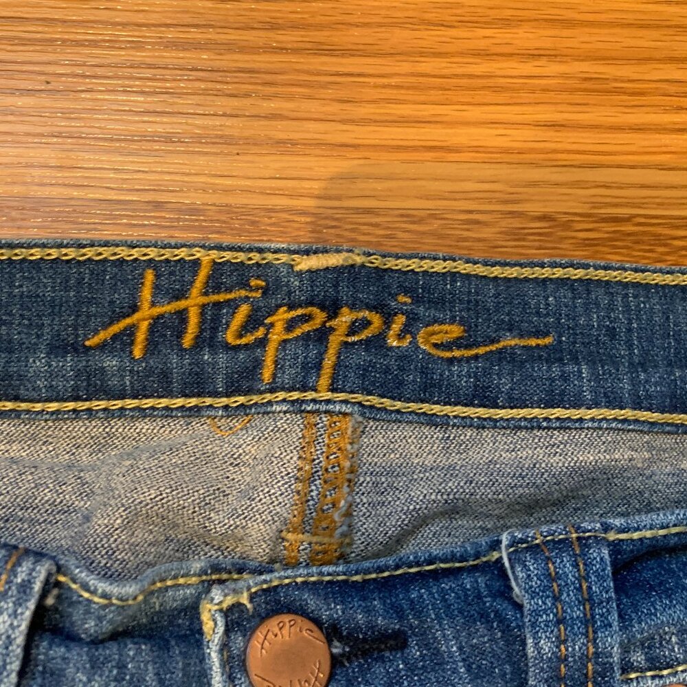 Hippie Low Rise Flare Leg Jeans - Picture 10 of 12